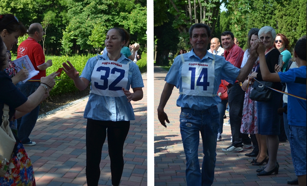 Poştaşii gălăţeni au mărşăluit spre "naţionale"