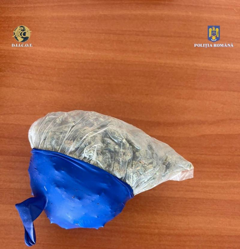 Colet cu droguri "importate", descoperit în trafic