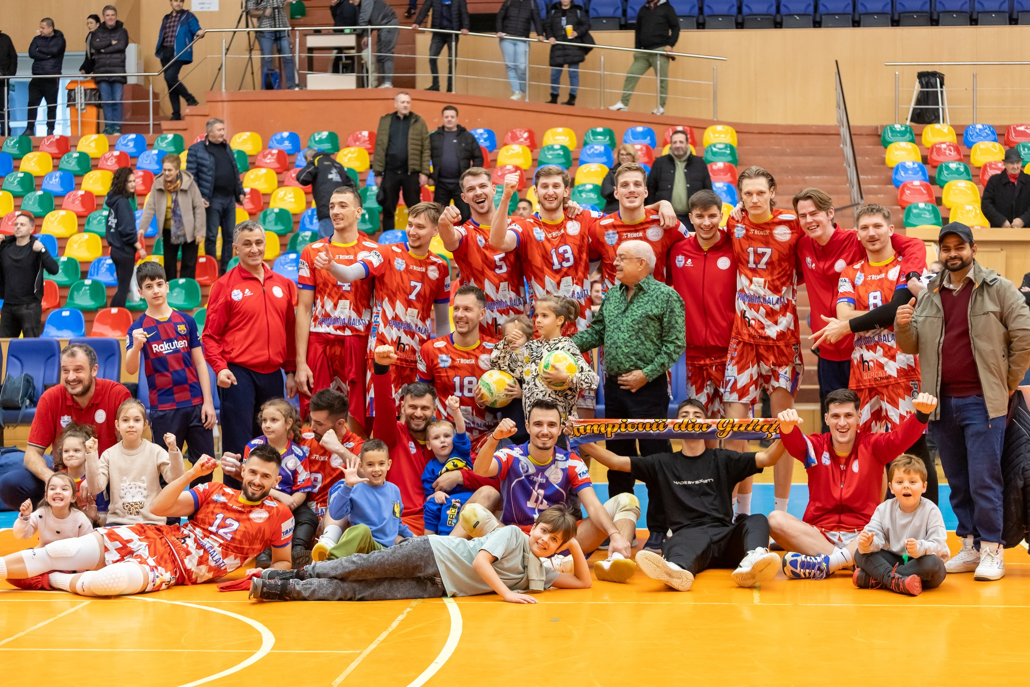 CSM Arcada Galaţi - Benfica Lisabona, o partidă care nu trebuie ratată