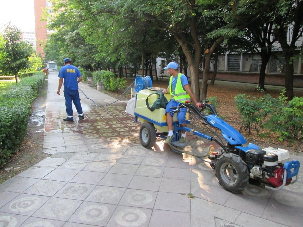 CALORGAL, partener la CURĂŢENIE. Punctele termice, depozit pentru utilajele ECOSAL