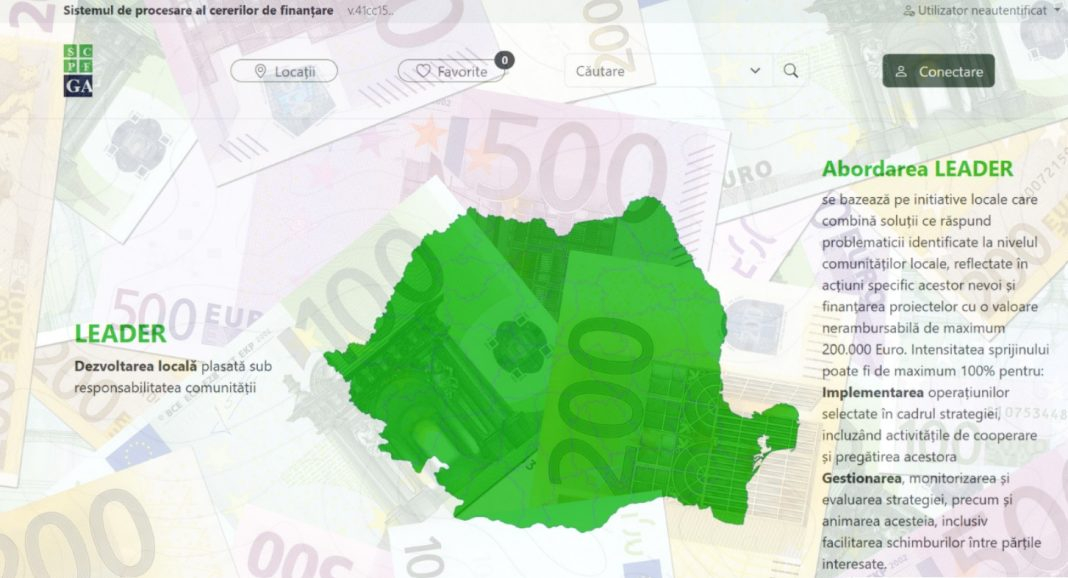 Platformă unică pentru proiectele rurale din România