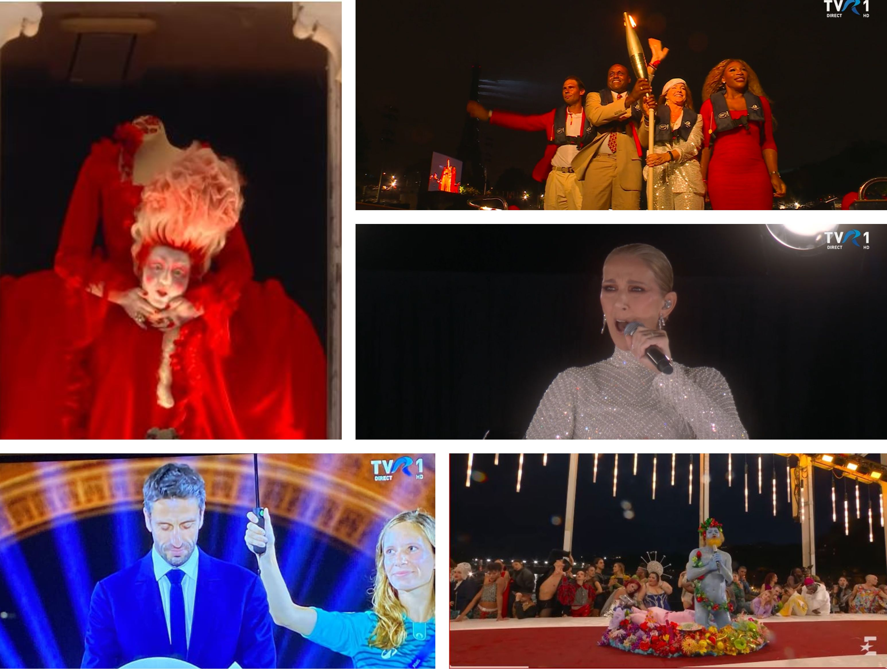 Chapeau bas, Paris! Ceremonie murată-n ploaie