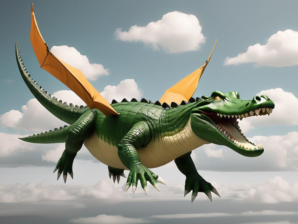 Zboară și crocodilul, dar nu chiar mereu