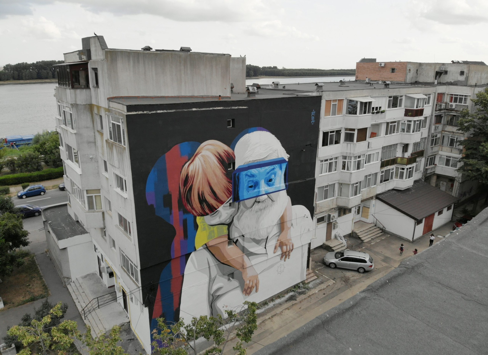 Orașul cu oameni de beton