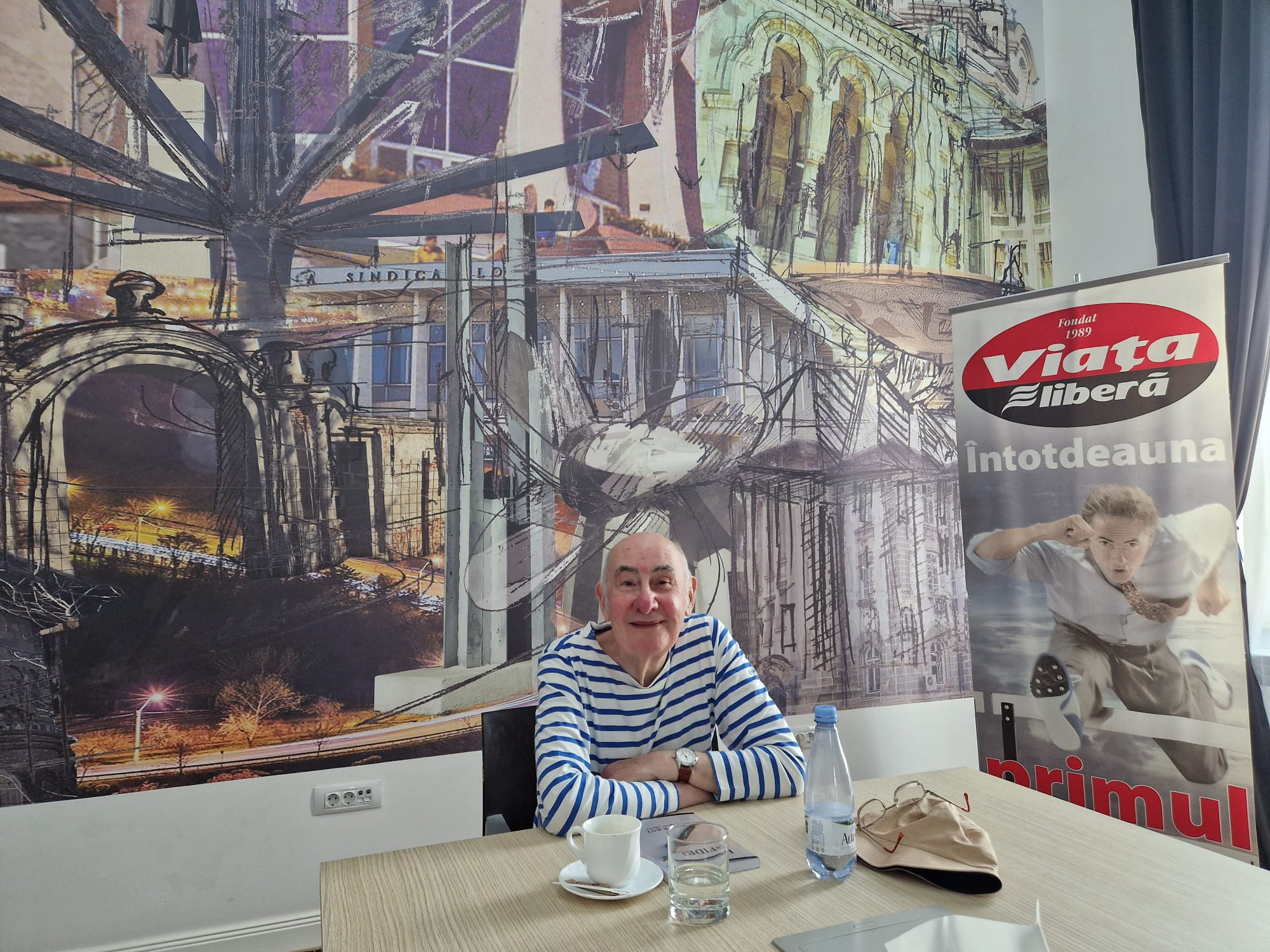 Galaţiul este un oraş vibrant şi verde, crede scriitorul britanic Raymond Humphreys