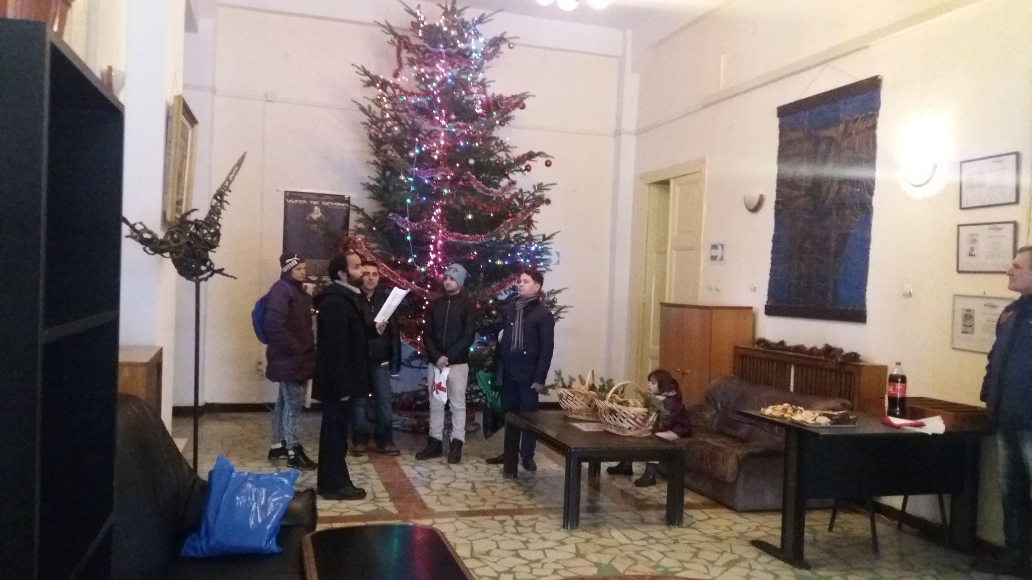 Colindători cu suflet mare la "Viaţa liberă"