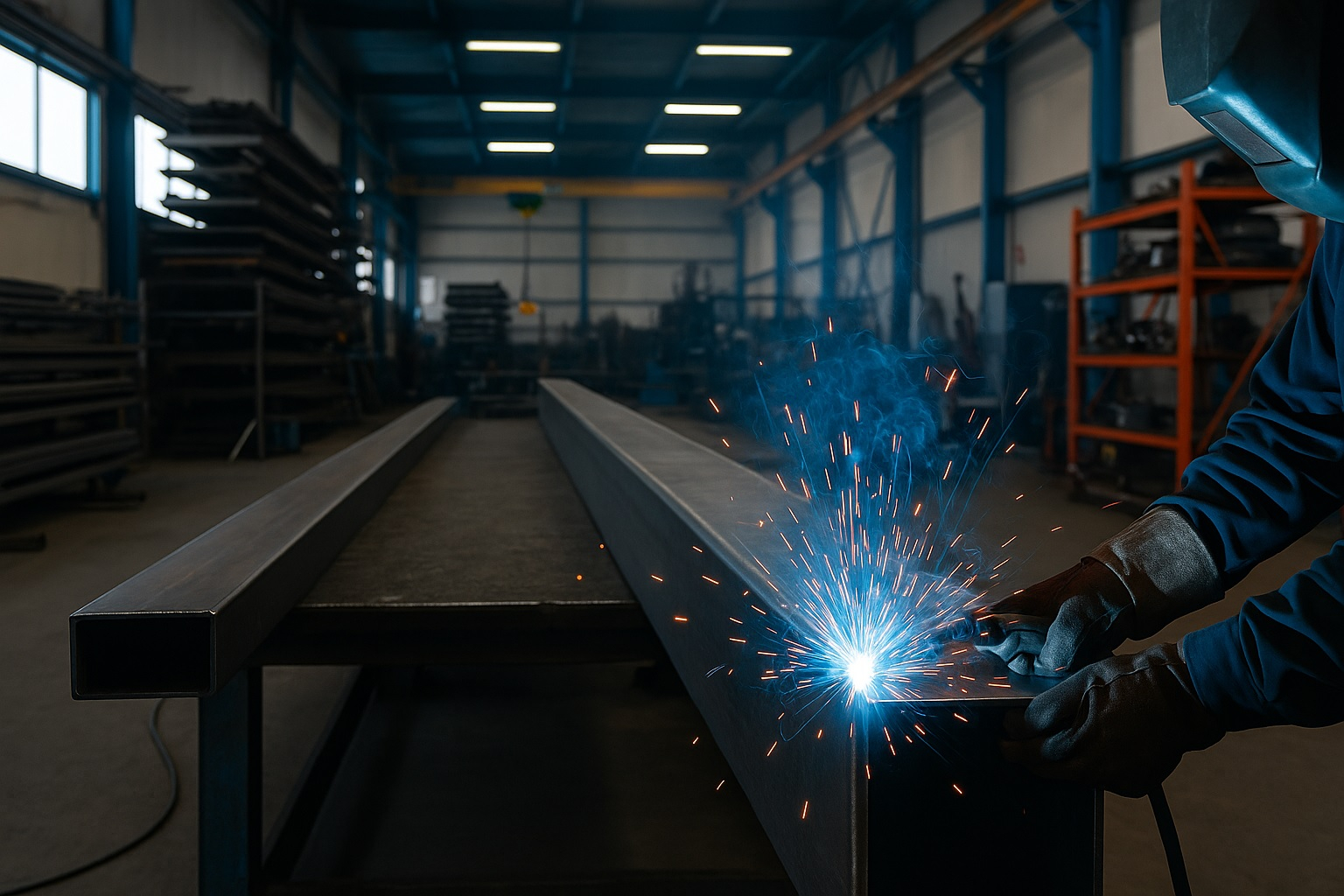 Operator de construcții metalice, sancționat de Garda de Mediu