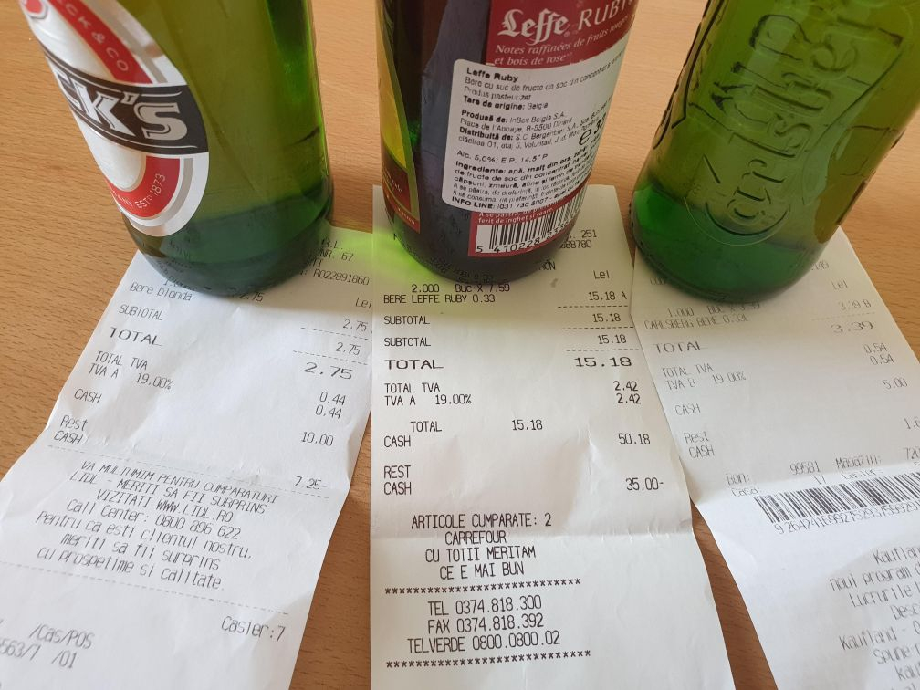 Cum (nu) funcţionează sistemul de garanţie la sticle în Galaţi