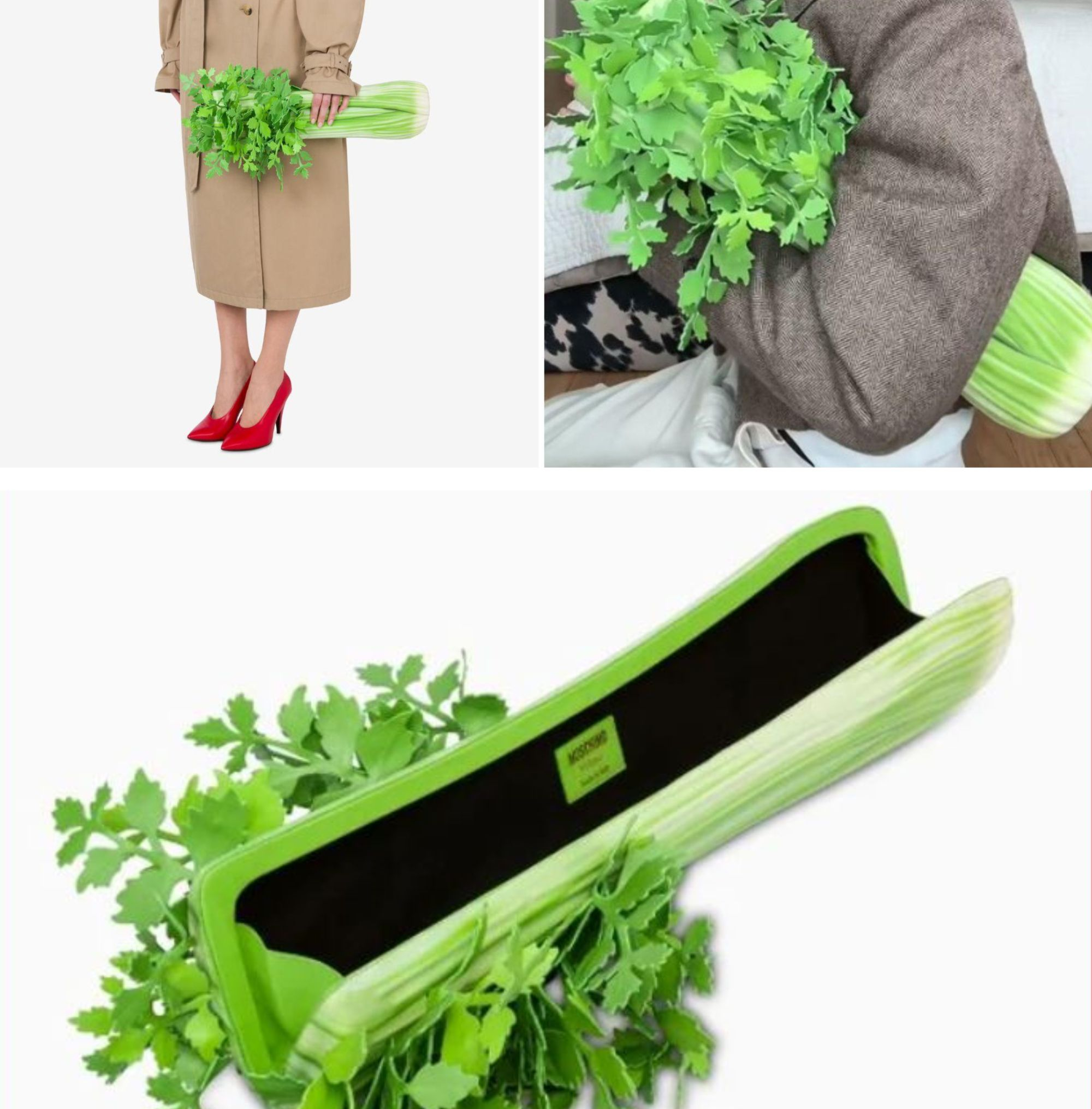 Noua imagine a luxului: poşeta în formă de ţelină