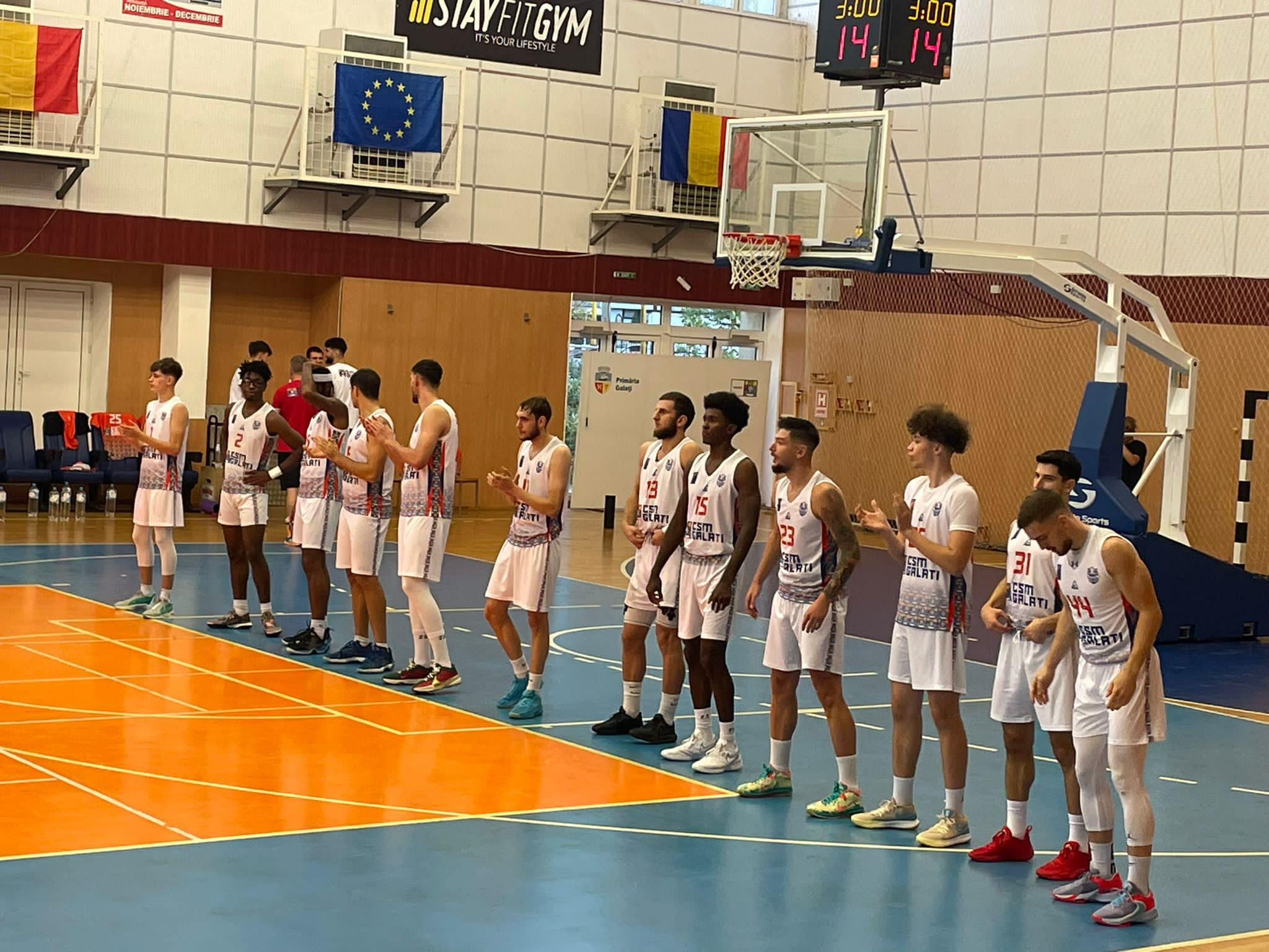 Baschetbaliştii de la CSM Galați, eșec la limită cu Dinamo