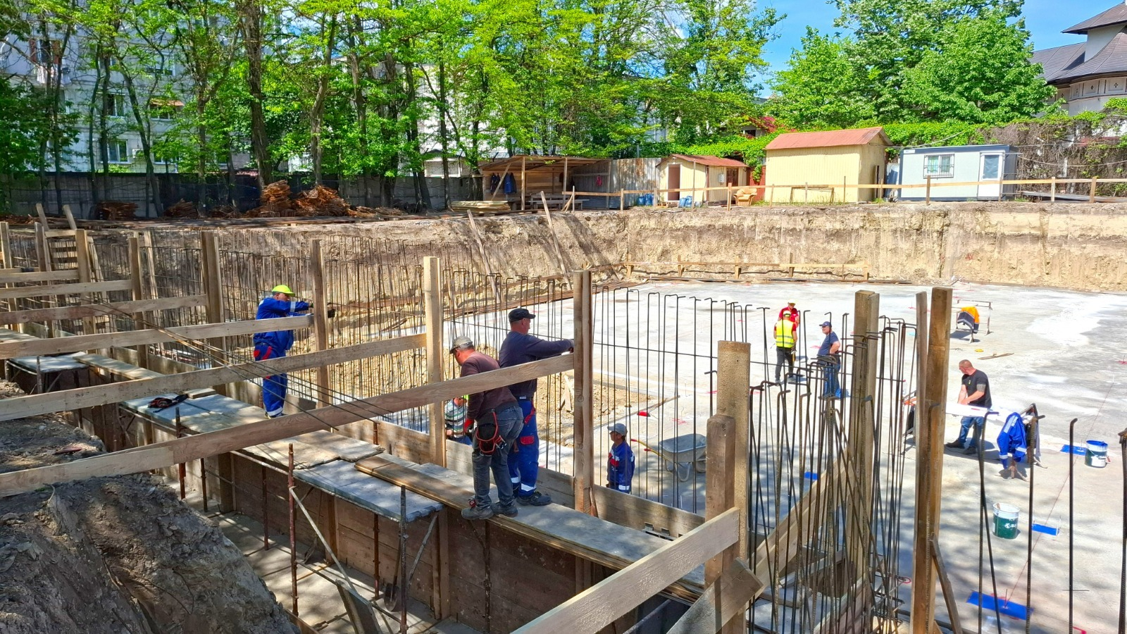 Demnitate, alinare și speranță. Pregătiri pentru turnarea fundației noului Centru Integrat de Îngrijiri Paliative, destinat pacienților cu boli în stadii terminale