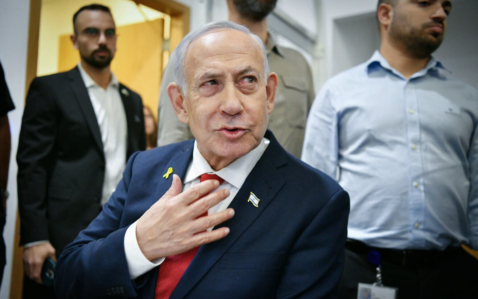 Benjamin Netanyahu, audiat în procesul în care este inculpat pentru corupție