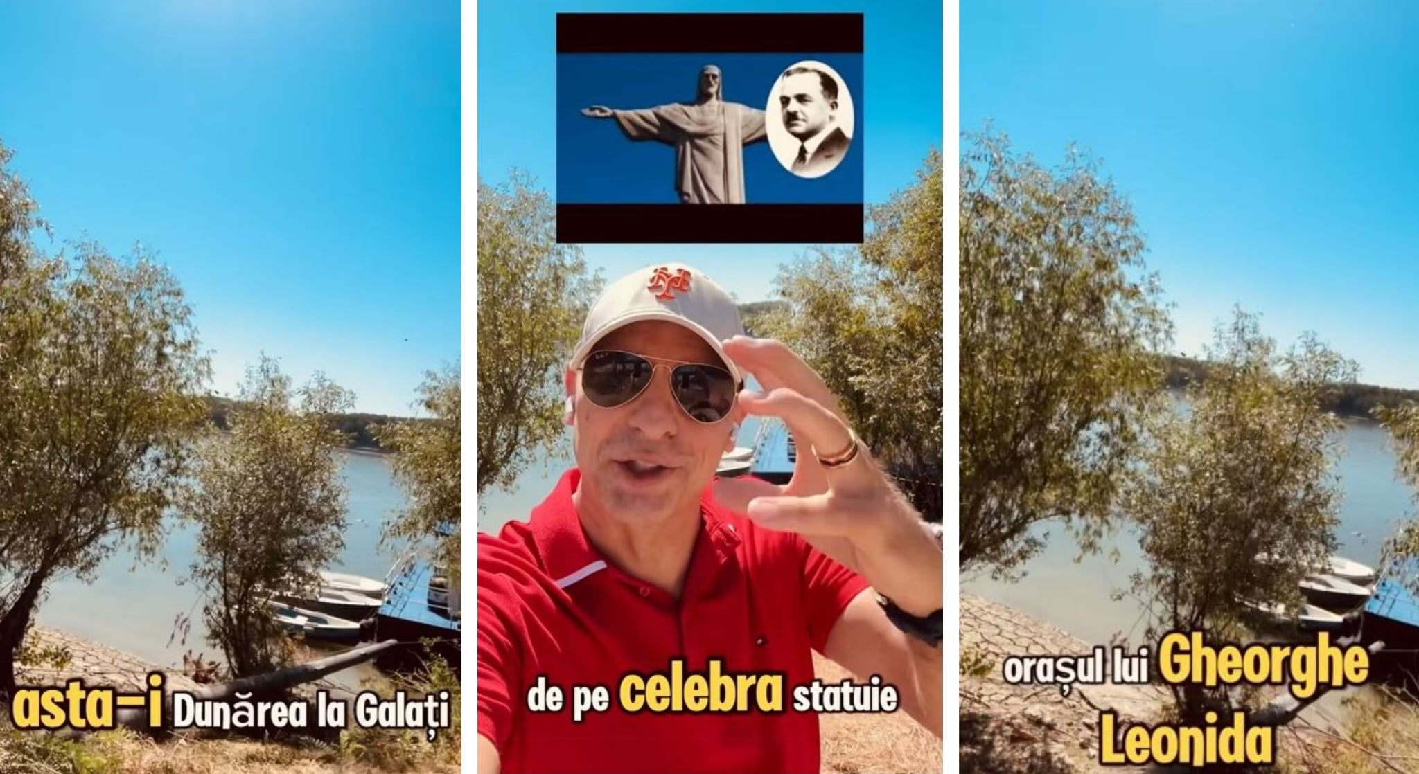 Galaţiul şi Iisus din Rio. Oraşul de pe malul Dunării, promovat de Dan Negru