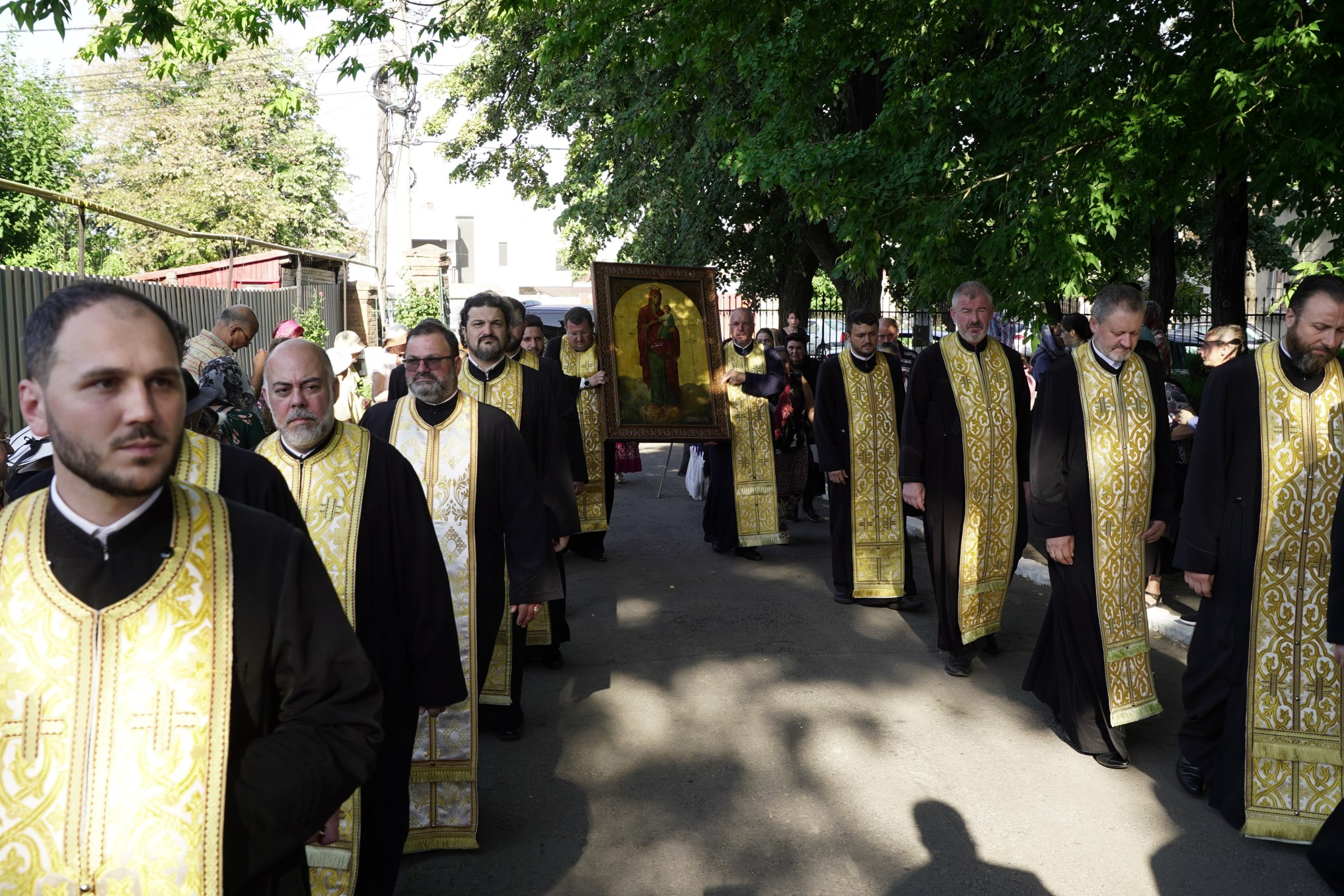 Procesiune cu Icoana Maicii Domnului Prodromiţa