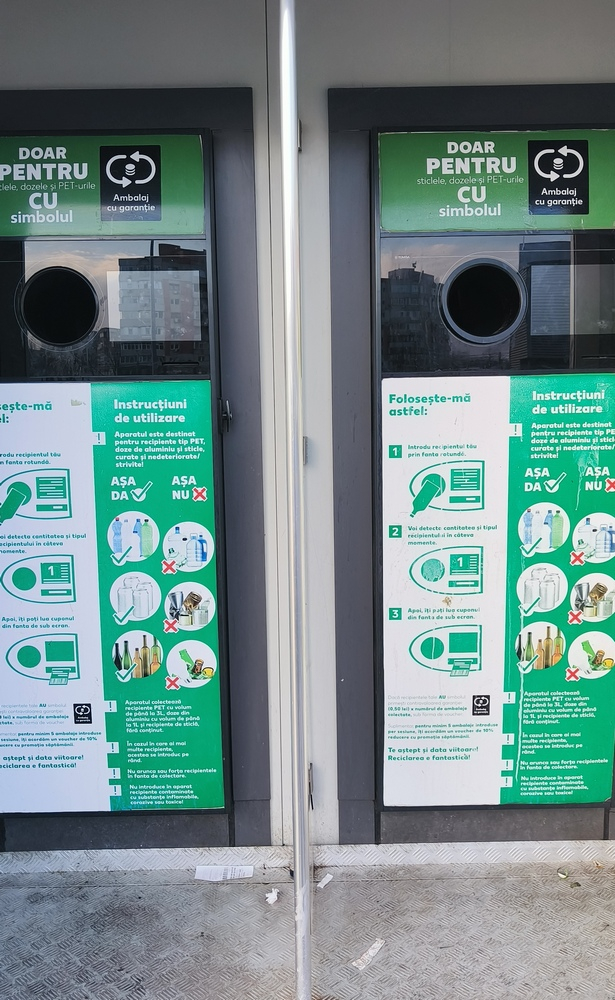 Poza zilei. Reciclare cu program redus la Kaufland