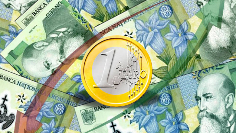 Se apropie momentul trecerii la 5 lei/euro