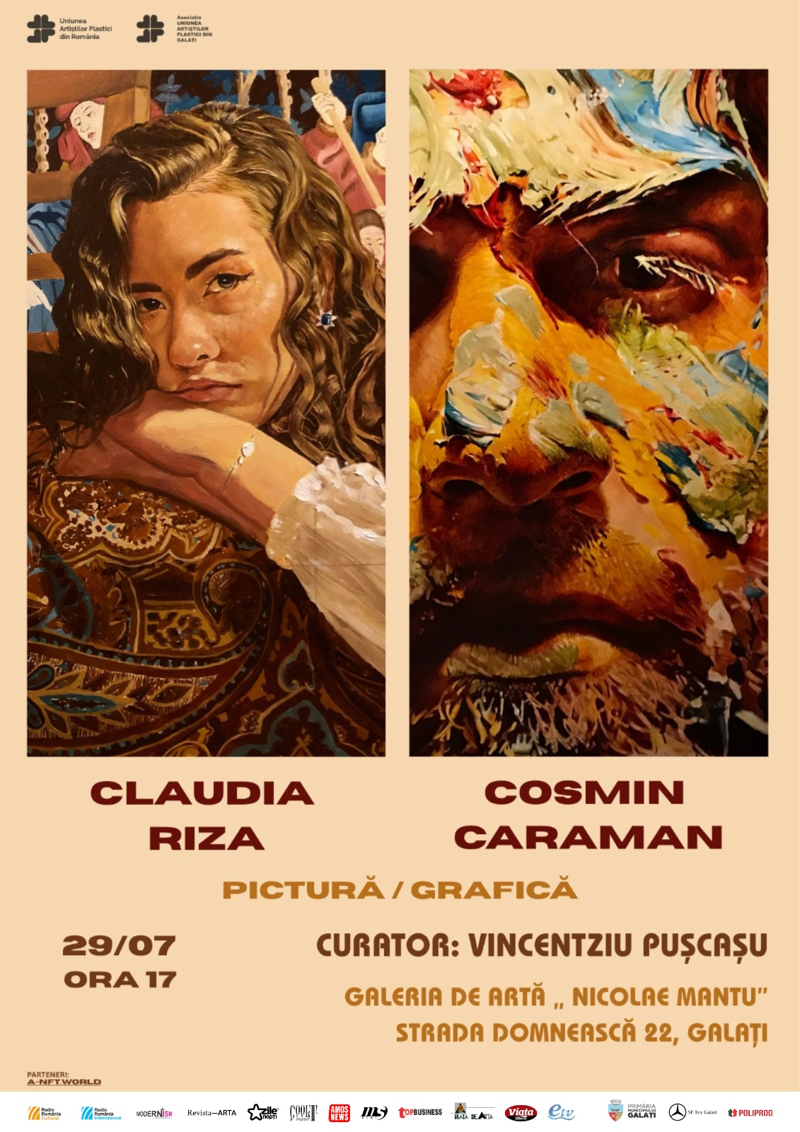 O nouă expoziție de pictură și grafică, la Galeria de Artă