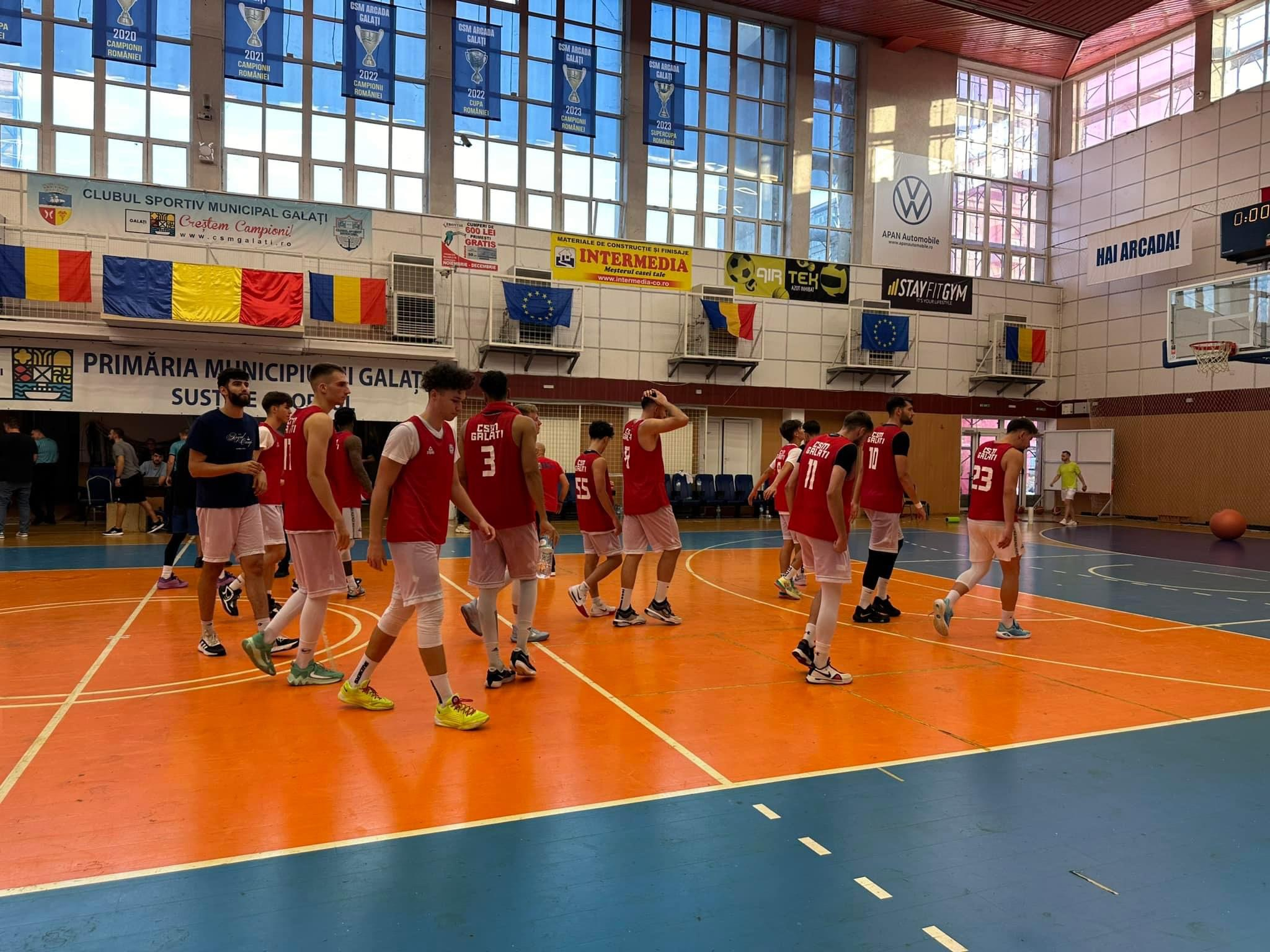 „Amical” util pentru baschetbaliştii gălățeni