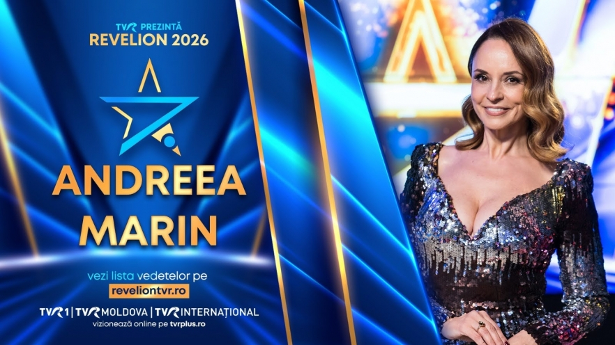 Andreea Marin, de Revelion la TVR