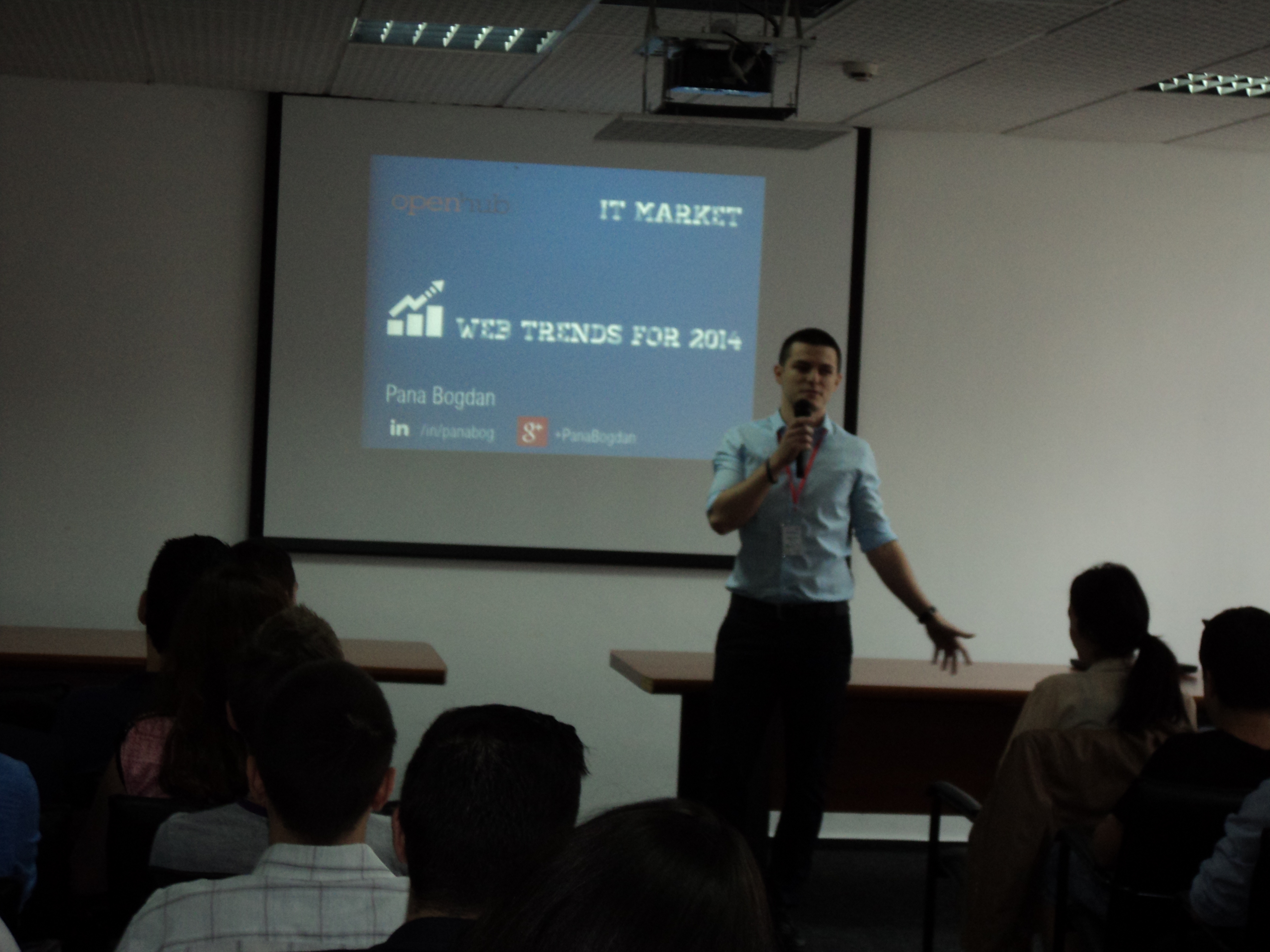 Zeci de tineri, prezenți la Conferința IT Market de la Galați