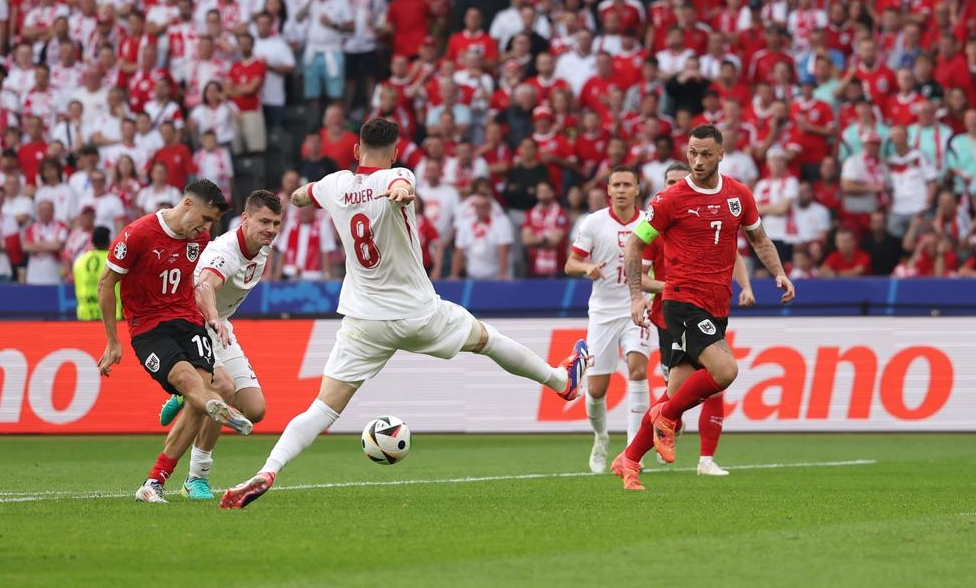 EURO 2024. Austria a învins Polonia cu 3-1