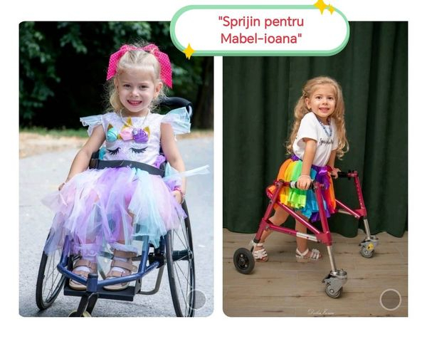 O fetiţă de patru ani are nevoie de ajutorul comunităţii