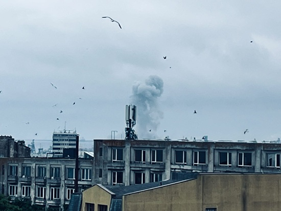 O dronă marină a explodat în Portul Constanța
