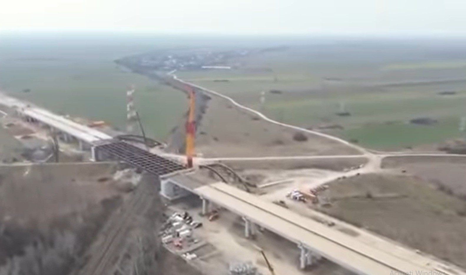 Lucrările la DEx Galați - Brăila au ajuns la 90 la sută