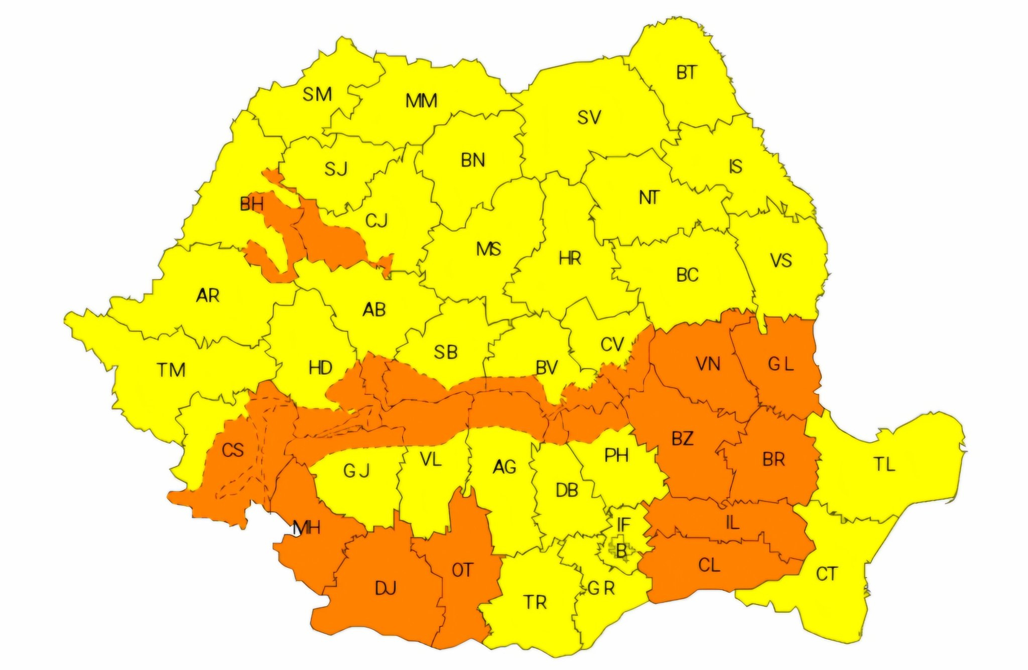 Joi, 10 aprilie - zi de iarnă! Ninsori, viscol și vânt puternic la Galaţi