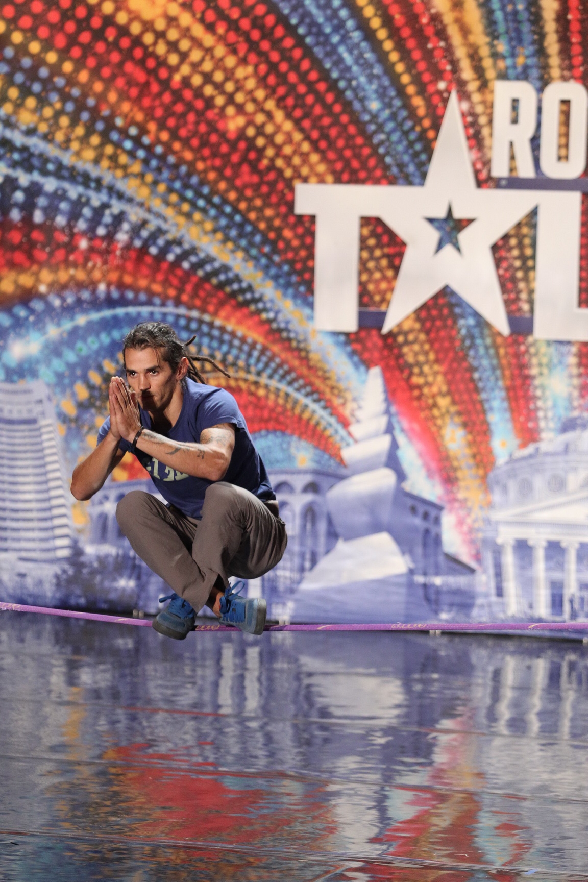 Talent şi adrenalină pură cu tecuceanul Florin Limbovici - Românii au talent