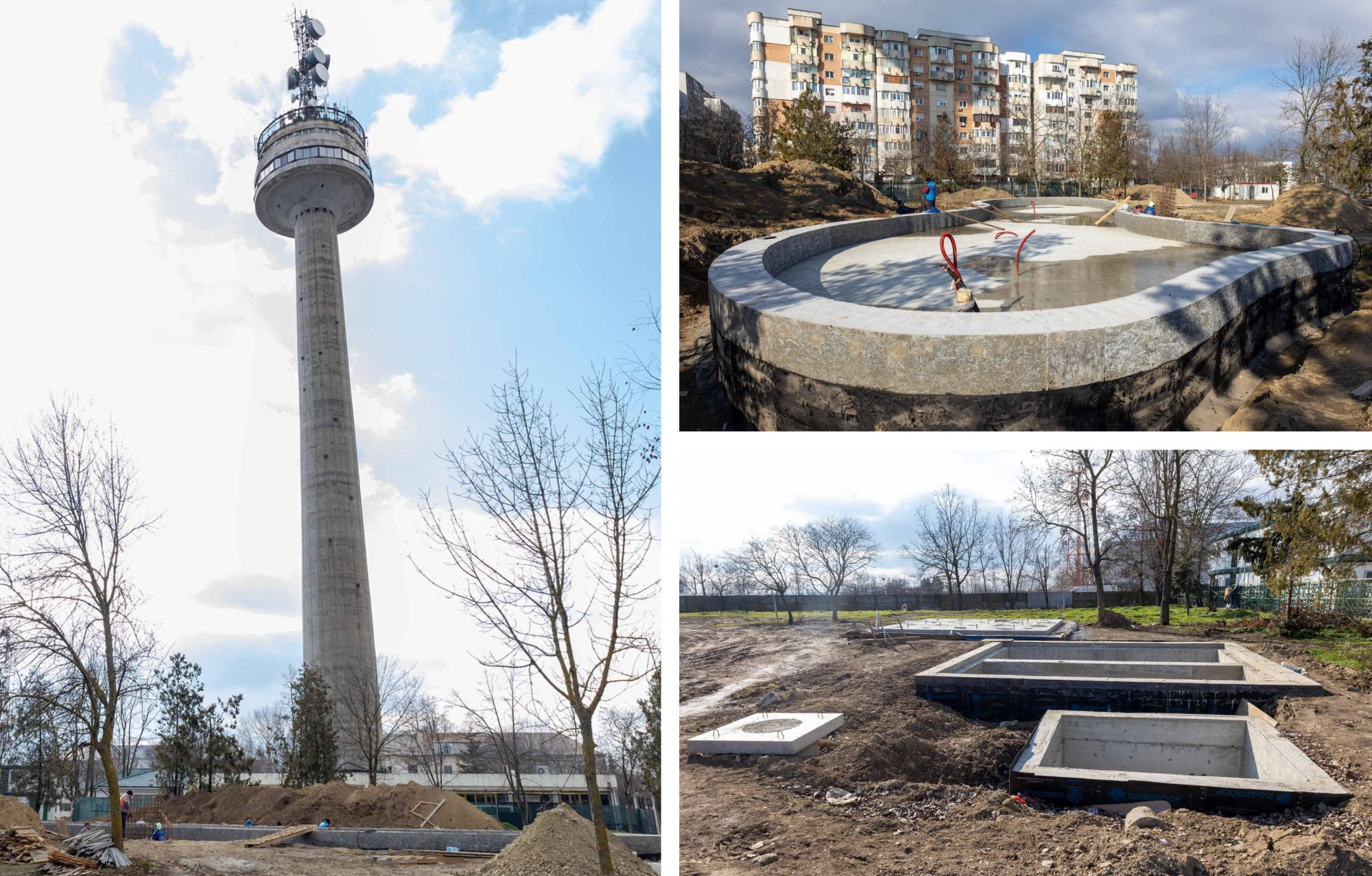 Cum se transformă parcul de la Turnul TV