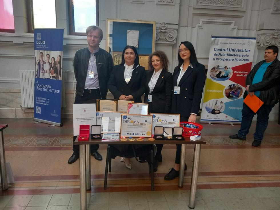 Medaliați cu aur la Târgul de Transfer Tehnologic 2023 (FOTO)