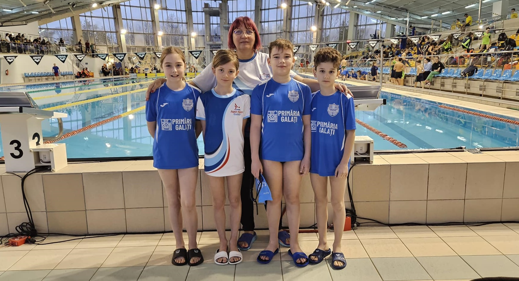 Înotători gălăţeni calificați la Campionatul Național