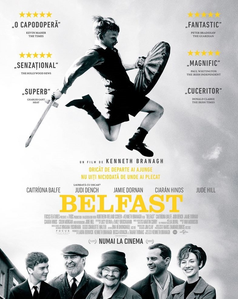 „Belfast” - Filmul zilei la tv