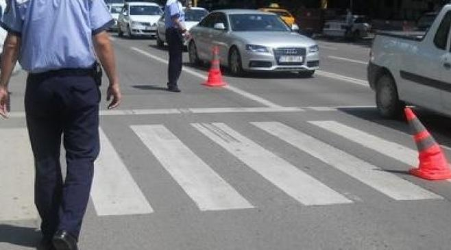 Minoră accidentată pe trecerea de pietoni