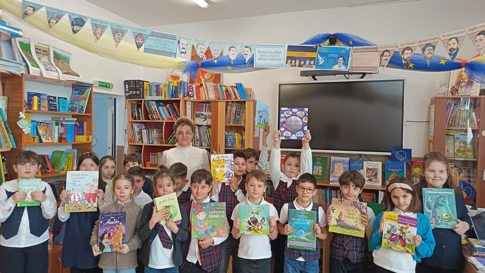 Magia cuvintelor scrise, în dar de la copii pentru copii