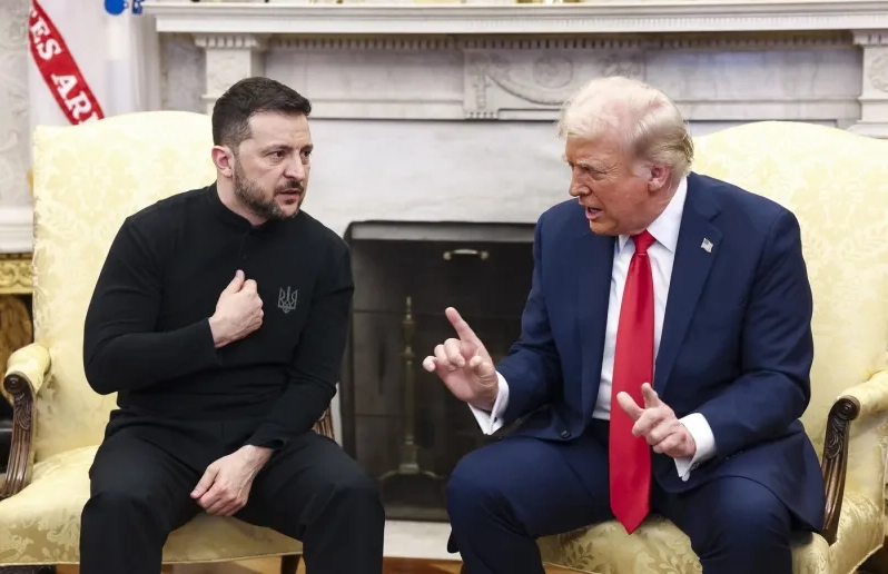 Trump l-a dat afară pe Zelenski de la Casa Albă. Dialog aprins în Biroul Oval