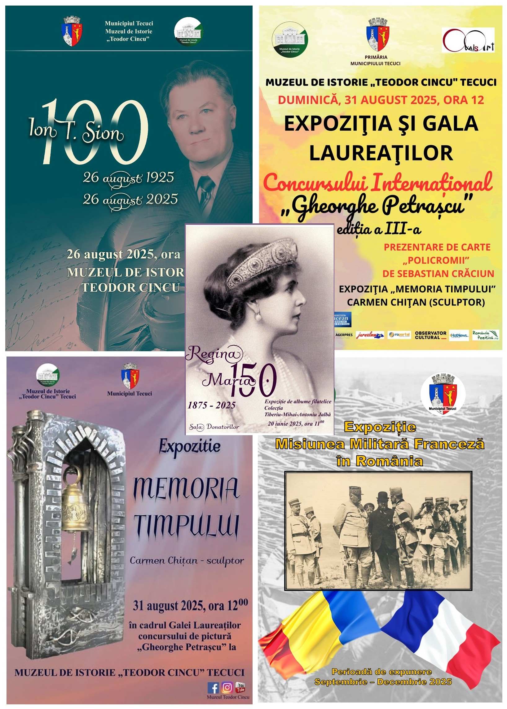 Expoziții de vizitat la Tecuci