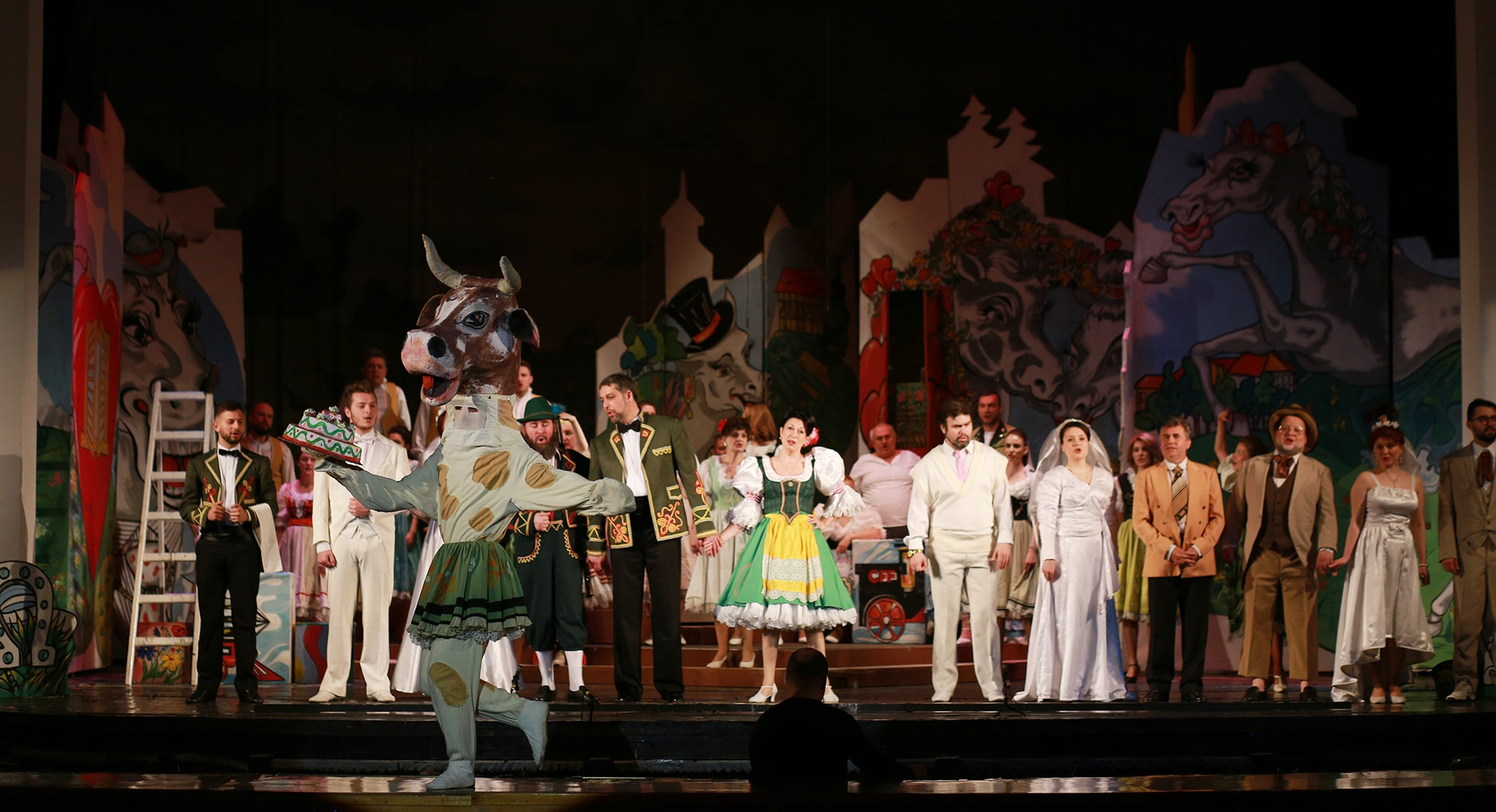 „La Calul bălan”, din nou pe scena Teatrului "N. Leonard"