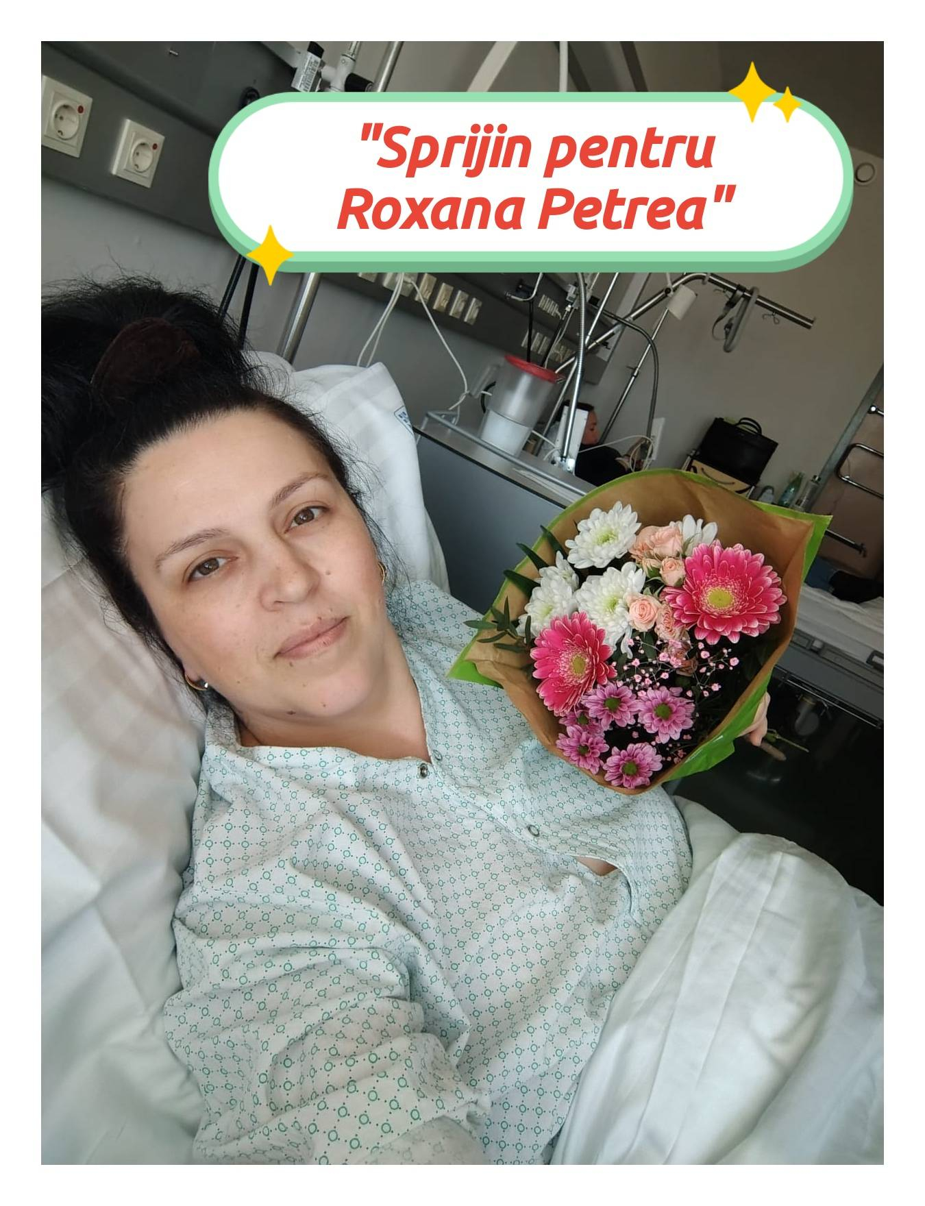 Mama a doi copii are nevoie de sprijin în lupta cu cancerul