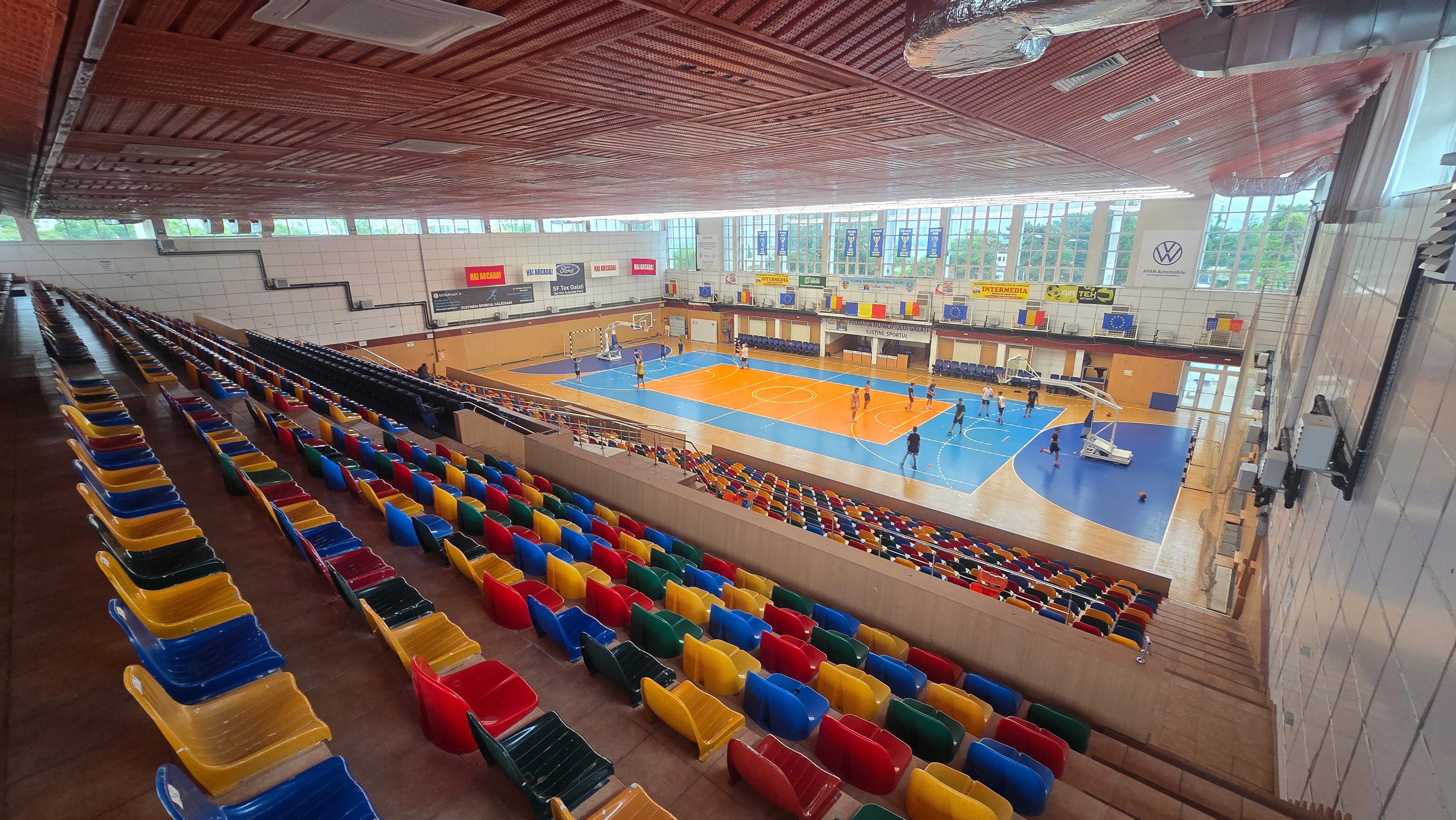 Lucrări finalizate la Sala Sporturilor